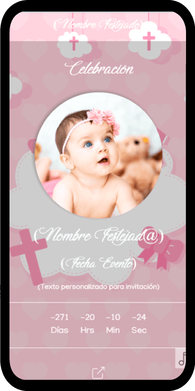10 Mi Bautizo mi invitación digital