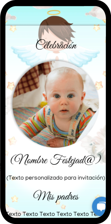 67 Mi Bautizo mi invitación digital