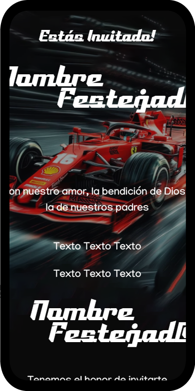 01 mi invitación digital formula 1