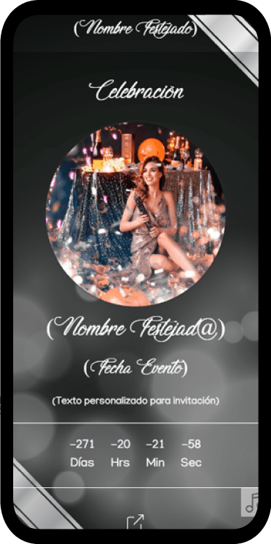 03 invitacion digital eventos sociales cumpleaños