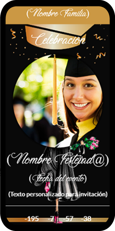 18 Invitacion Graduacion mi invitación digital