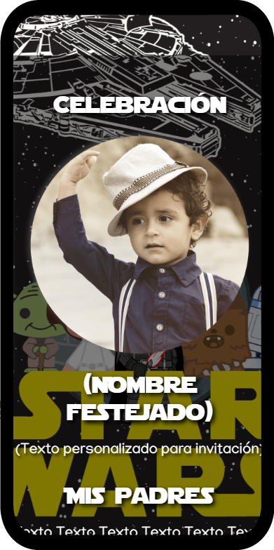 01 Invitaciones digitales Star Wars