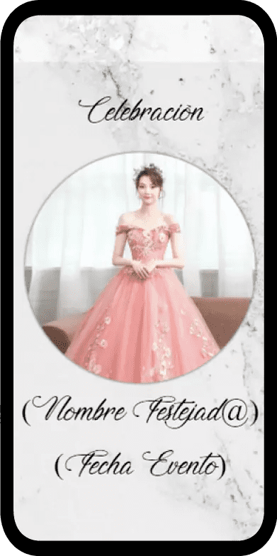 176 Mis XV mi invitación digital