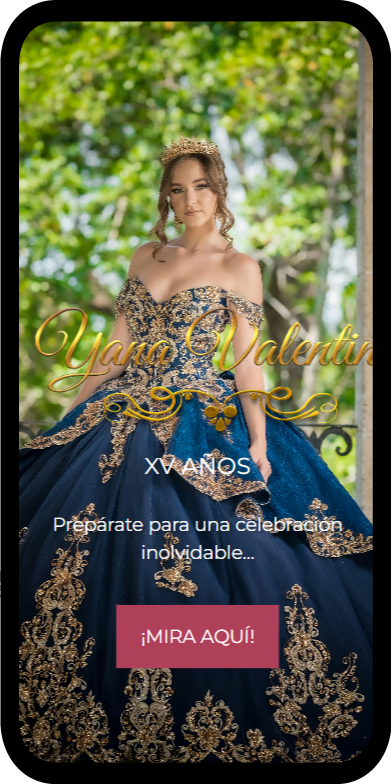 358 Mis XV mi invitación digital