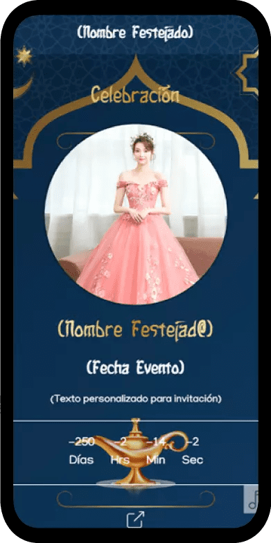 41 Mis XV mi invitación digital