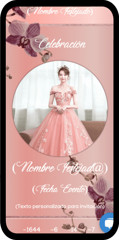 50 Mis XV mi invitación digital